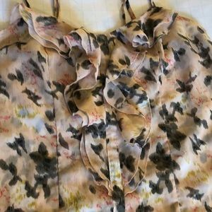 FIre Sheer Floral Tank